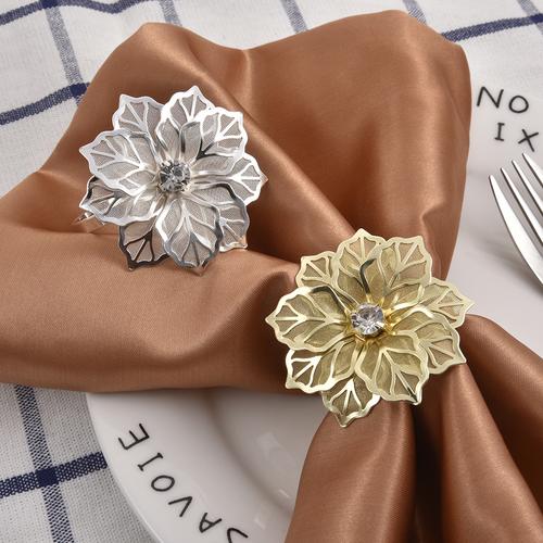Towel Napkin Ring Paper Towel Ring Napkin Buckle Crafts Jewelry Restaurant Wedding Table Decoration Holiday Party Supplies