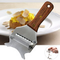 Wooden Handle Slicer Truffles Grater Chocolate Cutter Kitchen Tool Cooking Stainless Steel Butter Multifunction Cheese
