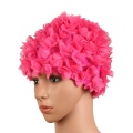 Three-dimensional Flowers Swimming Caps Women Colored flower petals Design Bath Female Cap Ladies Swim Cap for Long Hair