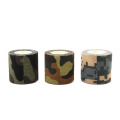 Self-adhesive Non-woven Camouflage Cohesive Camping Hunting Camo Stealth Tape 5M