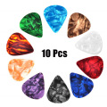 10 Pcs New Acoustic Picks Guitar Picks Plectrum Celluloid Electric Smooth Guitar Pick Accessories 0.46mm 0.71mm 0.81mm 0.96mm