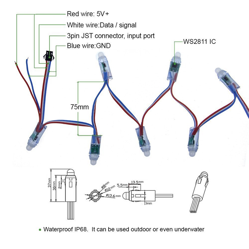 5v 2811 Pixel Module