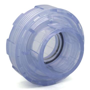 High quality clear pvc Union