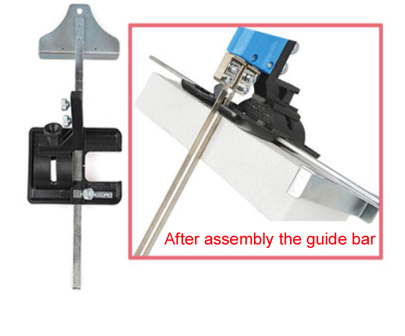 Electric Hot Knife Foam Cutting Eva Pearl Cotton Spongemelt Kt Eps Insulation Board Groove Cutter Tool