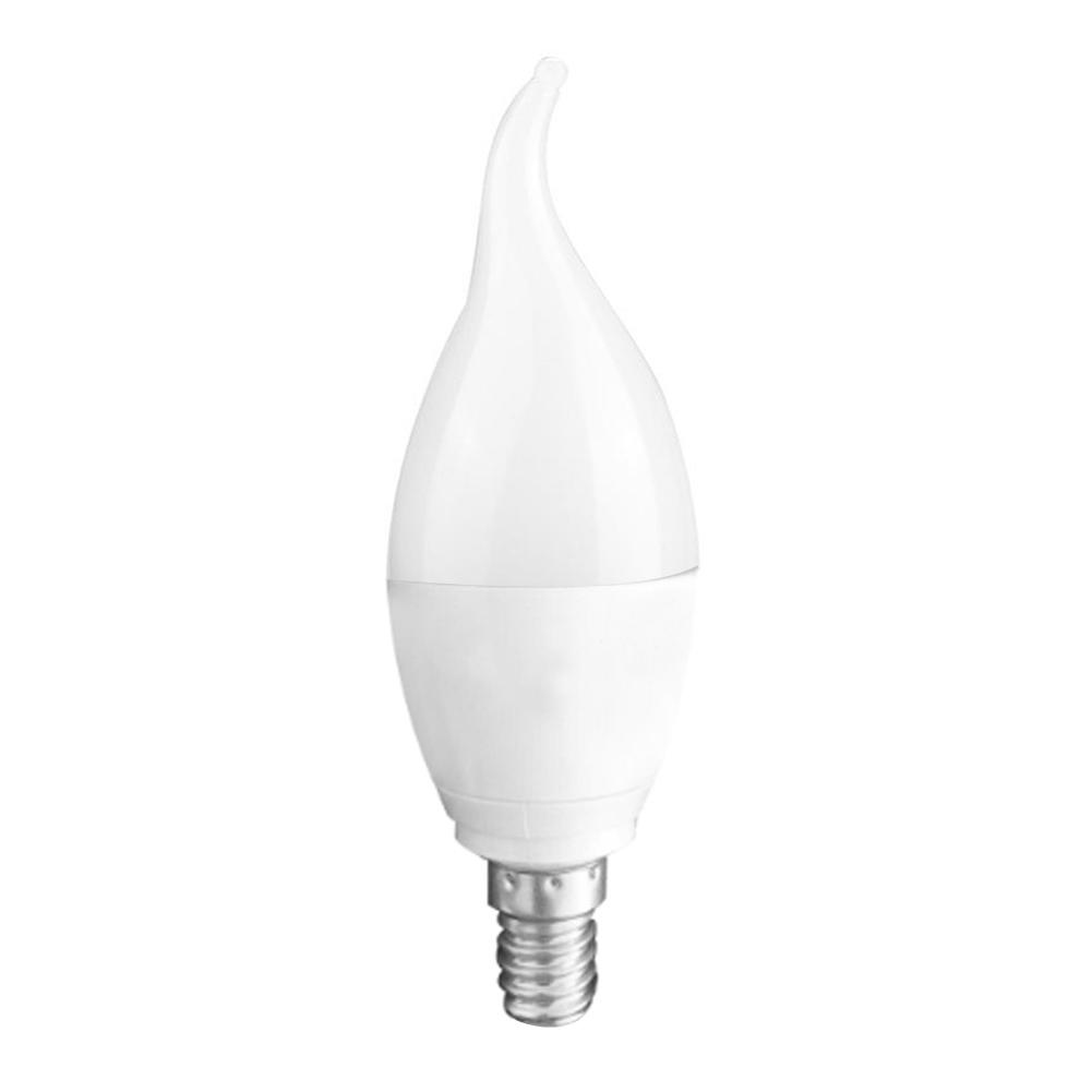 E14 Smart WiFi Candle Light Bulb RGBW LED Compatible with Alexa Google Assistant Compatible with Amazon Alexa Google Home