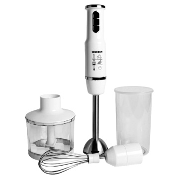 Hand Blender 750W Immersion Mixer Multifunctional Vegetable Meat Grinder 4 In One with Milkshake Smoothie Cup Blender Set