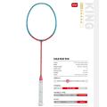 2020 Kawasaki Badminton Racket Carbon Fiber Professional Racquet Master 900 (4U) With Gift