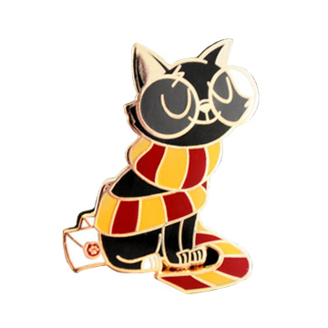 Cat Pin Badge Brooch