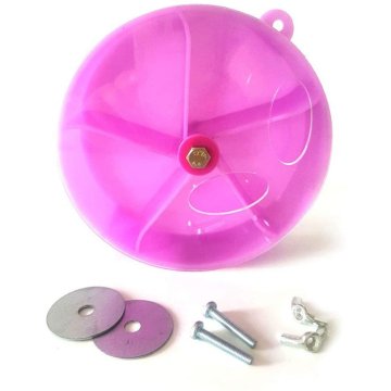 Parrot Biting Toy Bird Toy Rotate Wheel Foraging Ball Educational Feeding Toy Foraging Ball Divided Food Box