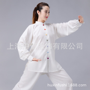 Men's and Women's Cotton Linen Martial Arts Wear Outdoor Sports Tai Chi Performance Clothes Tai Chi Martial Arts Sets