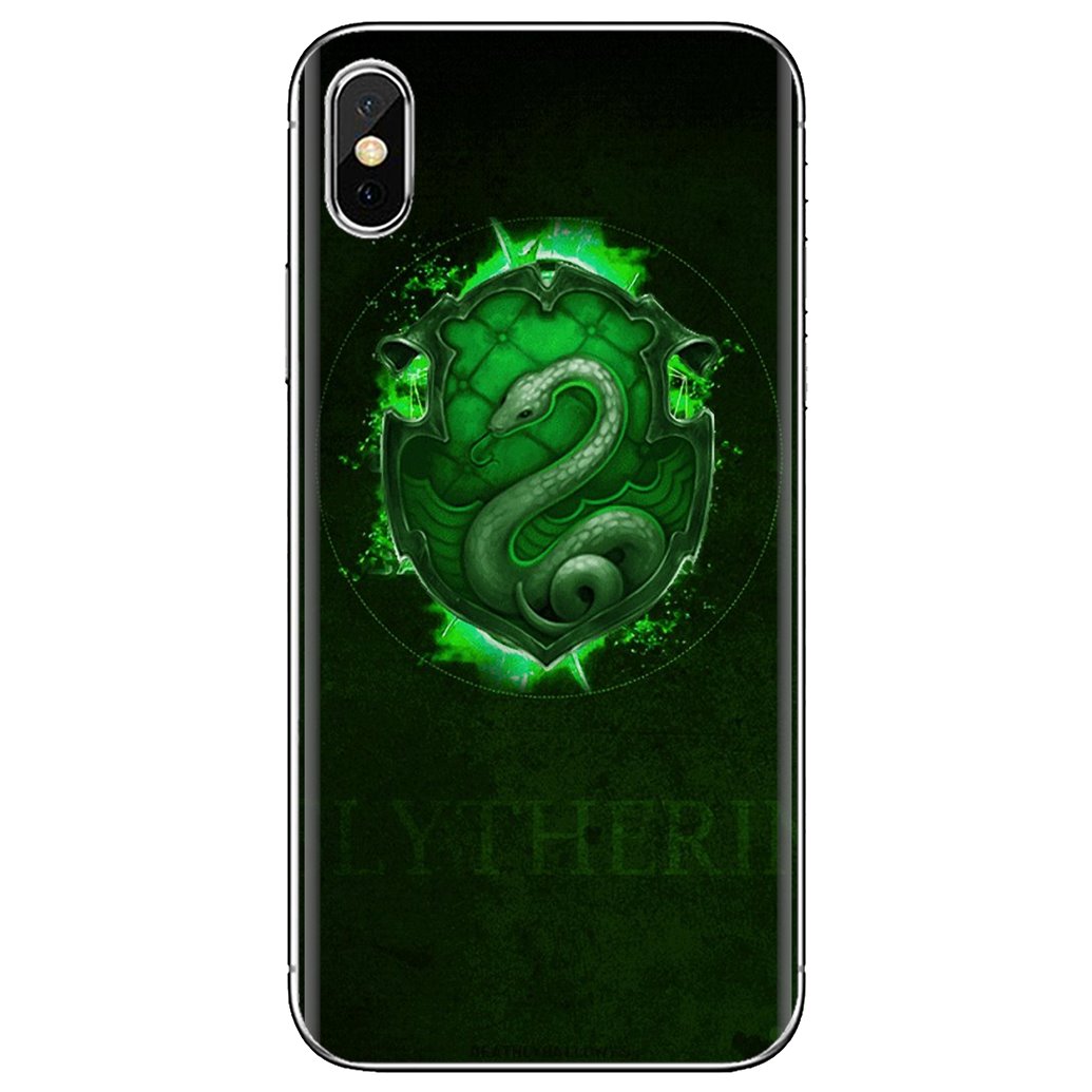 For Huawei P8 P9 P10 P20 P30 P Smart 2019 Honor Mate 9 10 20 8X 7A 7C Pro Lite Silicone Shell Case House Slytherin Logo Poster