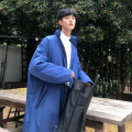 Winter Oversize Coat Men's Parka Warm Fashion Casual Long Coat Men Overcoat Loose Korean Style Stand-up Collar Coat Mens Clothes