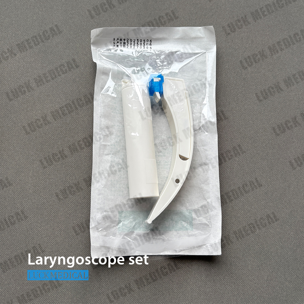 Disposable laryngoscope set 13