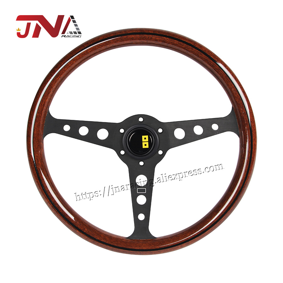 Universal Car Steering Wheel Copy wood 14inch 358mm Auto Racing Drifting Steering wheel