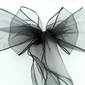 Wholesale 18cm*275cm weddings and events Organza Chair Sashes Bow Cover DIY Chairs Decorations Home Textile