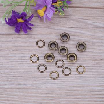 100pcs Clothes Shoes Scrapbook Eyelets Round Inner Hole 4/5/6/8mm Metal eyelets For Scrapbooking Garment Eyelets Apparel