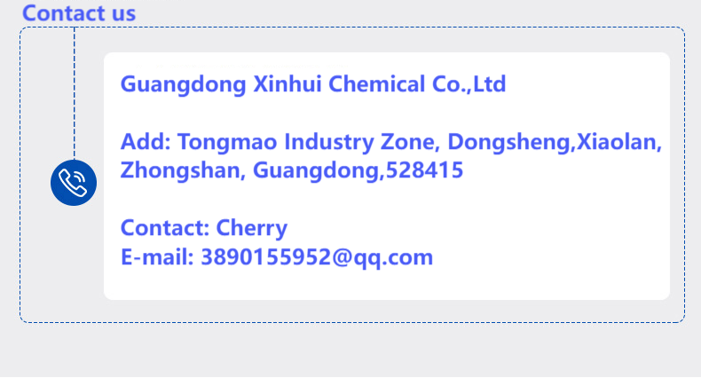 xinhui chermical contact