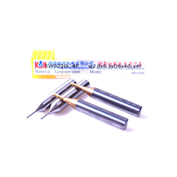 Original drill bit 2.0mm end milling cutter and 1.0mm key cutter for SEC E9 E9Z key cutting machine free shipping