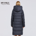 MIEGOFCE 2020 New Winter Womens Jacket Long Warm Down Jacket Stand-up Collar With a Hood Cold Warm Down Coat Windproof Parkas