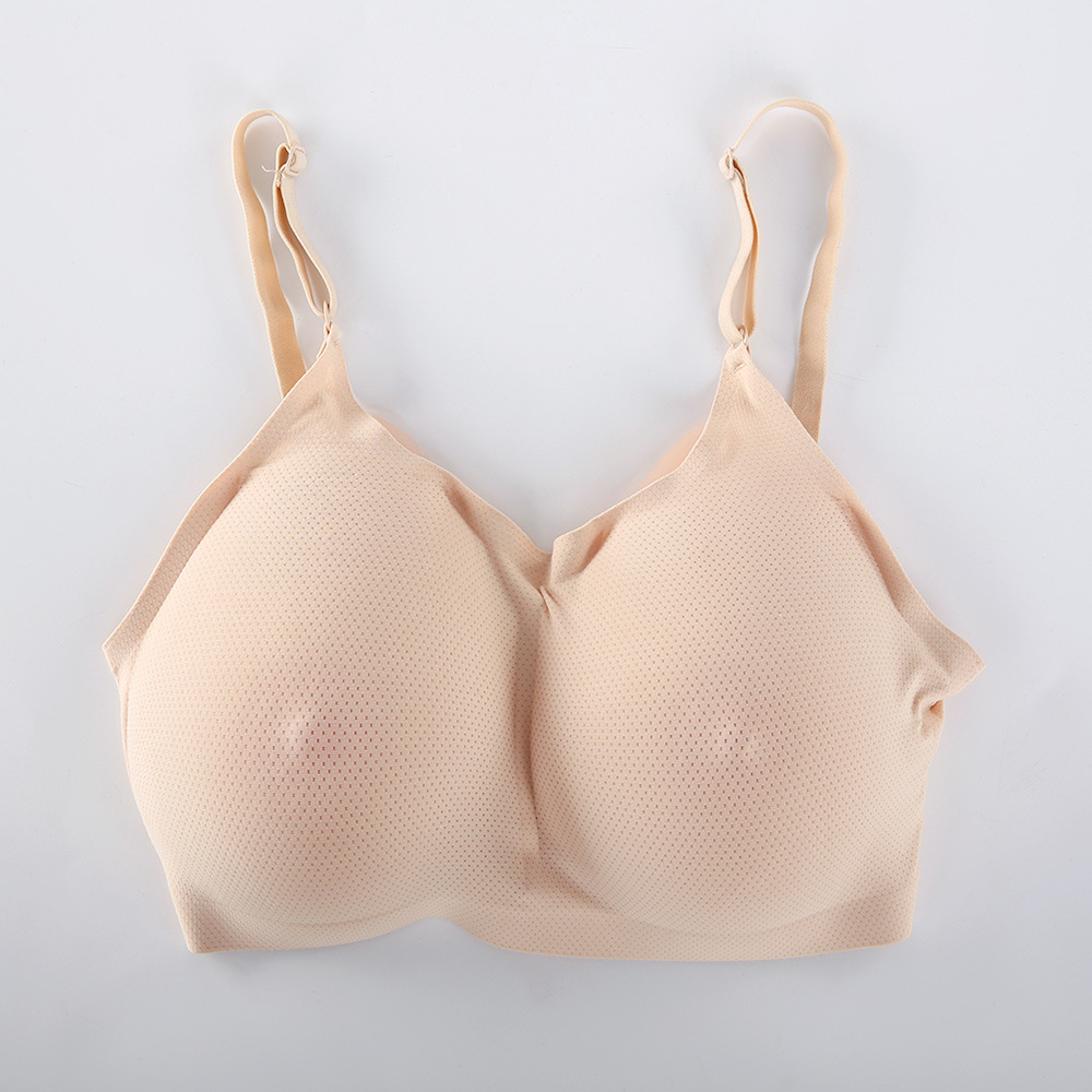 Realistic Fake boobs false shemale breast forms meme tits silicone artificial breast with sexy bra For drag queen Crossdresser