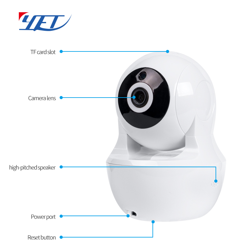 WiFi Camera Security Camera, 1080P FHD Smart Home Surveillance Camera, Baby/Pet Monitor