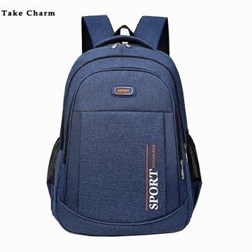 Men's Sports Backpack New Casual Oxford Cloth Waterproof Daily Work Bag Laptop Backpack Outdoor Travel Bag Youth School Bag