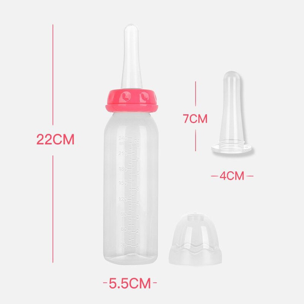 Adult Baby Bottle with Pacifier 4 Colors ABDL Milk Bottles Little Space Ddlg Bottle Daddy Little Girl 240ML