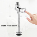 Zinc Alloy 0.8Mpa Bathroom Toilet Urinal Flush Valve Button Type Manual Delay Automatic Shutoff Accessories