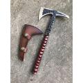 Yeelong CUSTOM HAND MADE Tactical Axe TOMAHAWK VIKING HATCHET BEARED CAMPING AXE HEAD