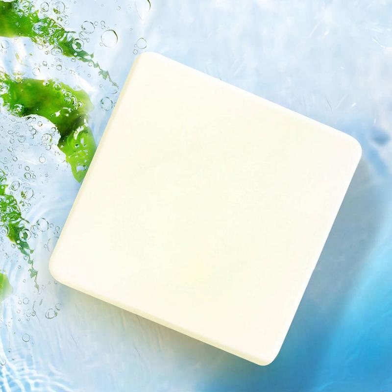 65g Sea Salt Soap Cleaner Removal Pimple Pores Acne Treatment Soap Cleaner Goat Milk Moisturizing Skin Face Care Wash Basis