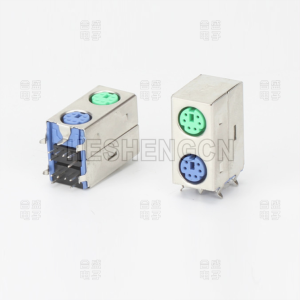 Shielded Mini DIN Connector for PS/2