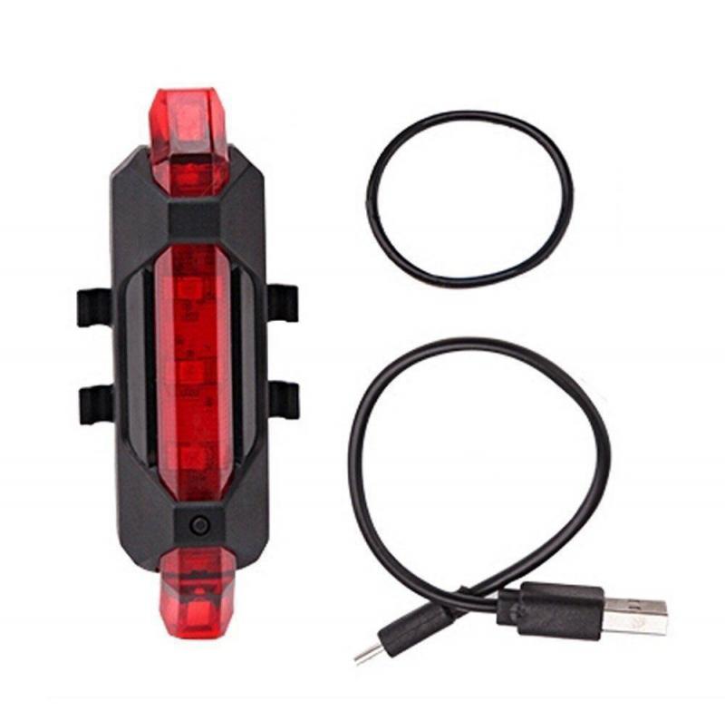 Bike Bicycle Light USB LED Rechargeable Safety Set Mountain Cycle Front Back Headlight Lamp Flashlight Bike Accessories ciclismo