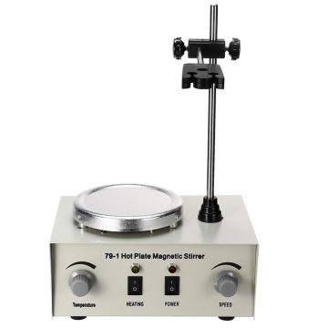 Heating netic Stirrer Lab Mixer Machine 1000Ml Hot Plate netic Stirrer Lab Dual Control Mixer for Stirring EU Plug