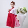 Summer Style Top Class Ancient Korean Clothes Geum Korean Traditional Costume Hanbok for Women Women Dress of Performance Wear