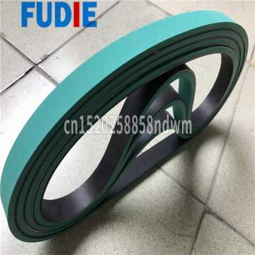 8.0mm Thickness Rubber Conveyor Belt for folding and pasting machine