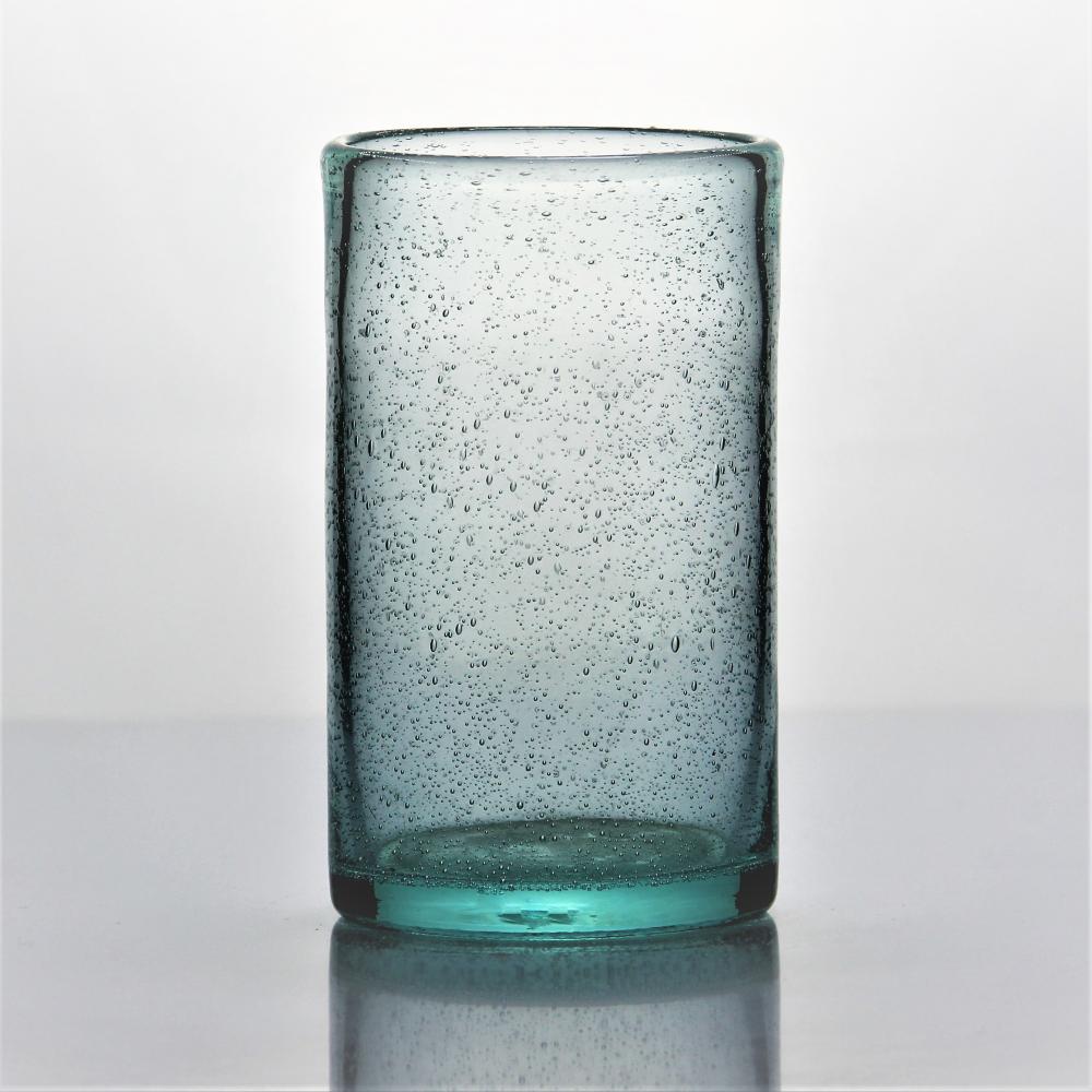 Green Bubbled Glasses