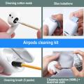 Wireless Headset Cleaning Kit +Cleaning Solution +Brush +Cleaning Mud+ Cotton Swab For Airpods Keyboard Smart Digital Equipment