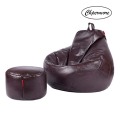 Chpermore Living room single PU Leather Bean Bag lazy sofa Comfortable leisure sofa tatami Multifunction chair Stools Ottoman