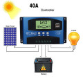 40/50/60/100A MPPT Solar Panel Regulator Charge Controller 12V/24V Auto Focus Tr Charger auto switch Solar Panel Regulator USB