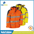 Safety reflective jacket heavy winter jackets