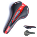 Bike Saddle Silicone Absorbing Cushion PU Leather Surface Silica Filled Gel Comfortable Cycling Seat Shockproof Bicycle Saddle