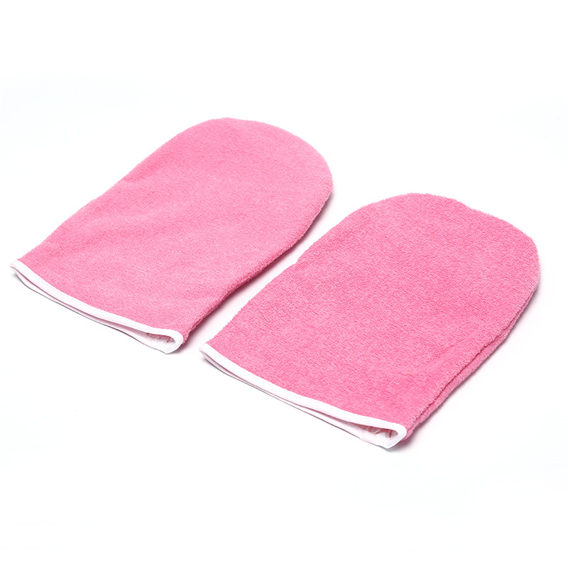 1pair Professional Wax Protection hand Gloves Paraffin Wax Protection Hand Gloves for Warmer Wax Heater Mini SPA Cotton
