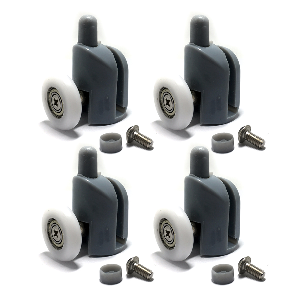 High Quality Shower Door Rollers Runners 25mm Wheels Replacement Shower Door Roller Wheel 4PC