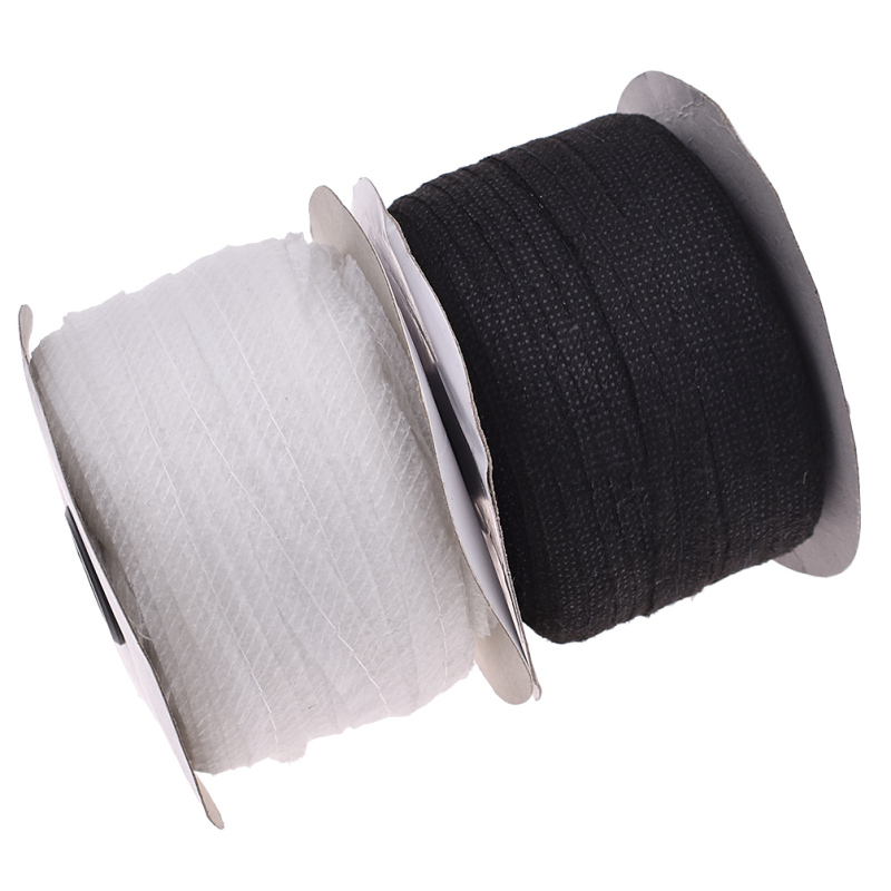 100m Fusible Single Side Self-Adhesive Interlining Cloth Tape Non-woven Fabric For DIY Sewing Lining Supplies