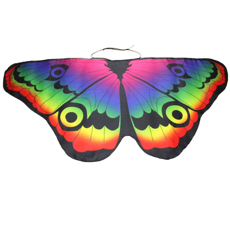 Fairy cute colorfull Butterfly wings Strap Children's girls Princes Cloak Clothing Accessories Party Stage Grand Event 2018 new