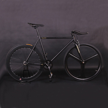 Fixie Bike Fixed gear Bike steel Frame 52cm Cycling Road Bike Magnesium Alloy wheel single speed Bicycle