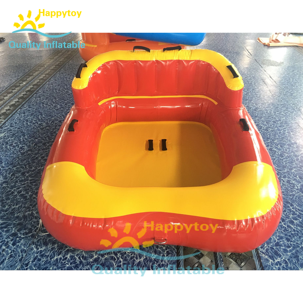 Adults Inflatable Towable Sports Inflatable Fly Fish Water Crazy UFO Inflatable Water Ski Tube Boat