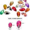crystal stones glass nail rhinestones brooch Jewelry wedding dress crafts handbag DIY accessories HH23