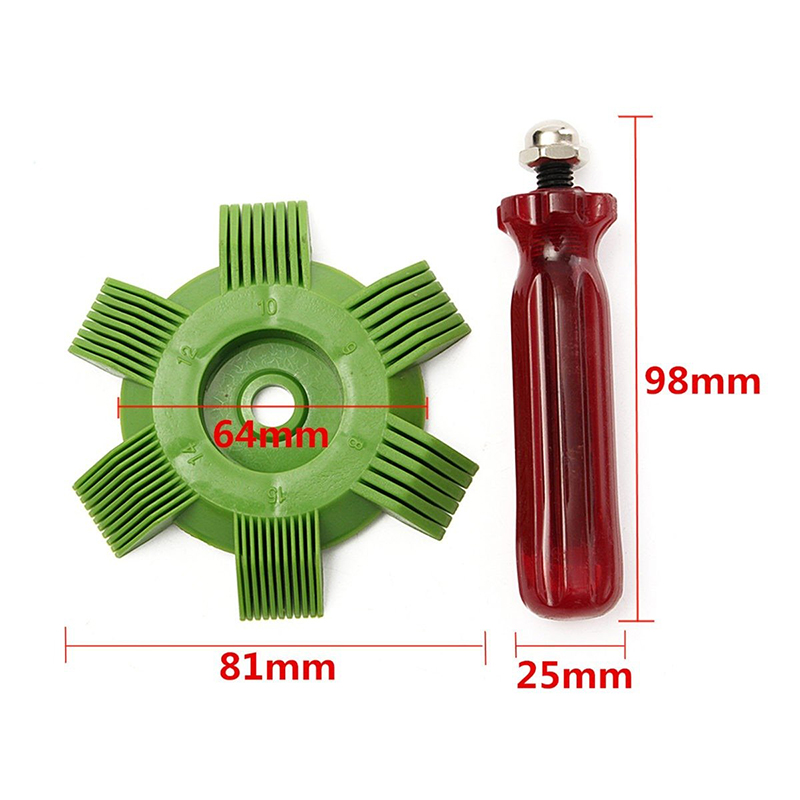 Air Conditioner Fin Repair Comb Condenser Comb Refrigeration Oil Coolers Clean Up Tools Car Household Accessories Drop Shipping