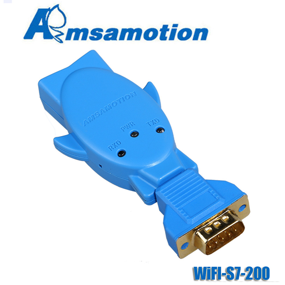 WIFI Wireless Programming Adapter For Siemens S7-200 PLC Replace USB-PPI Communication Cable DB9 TO RS485